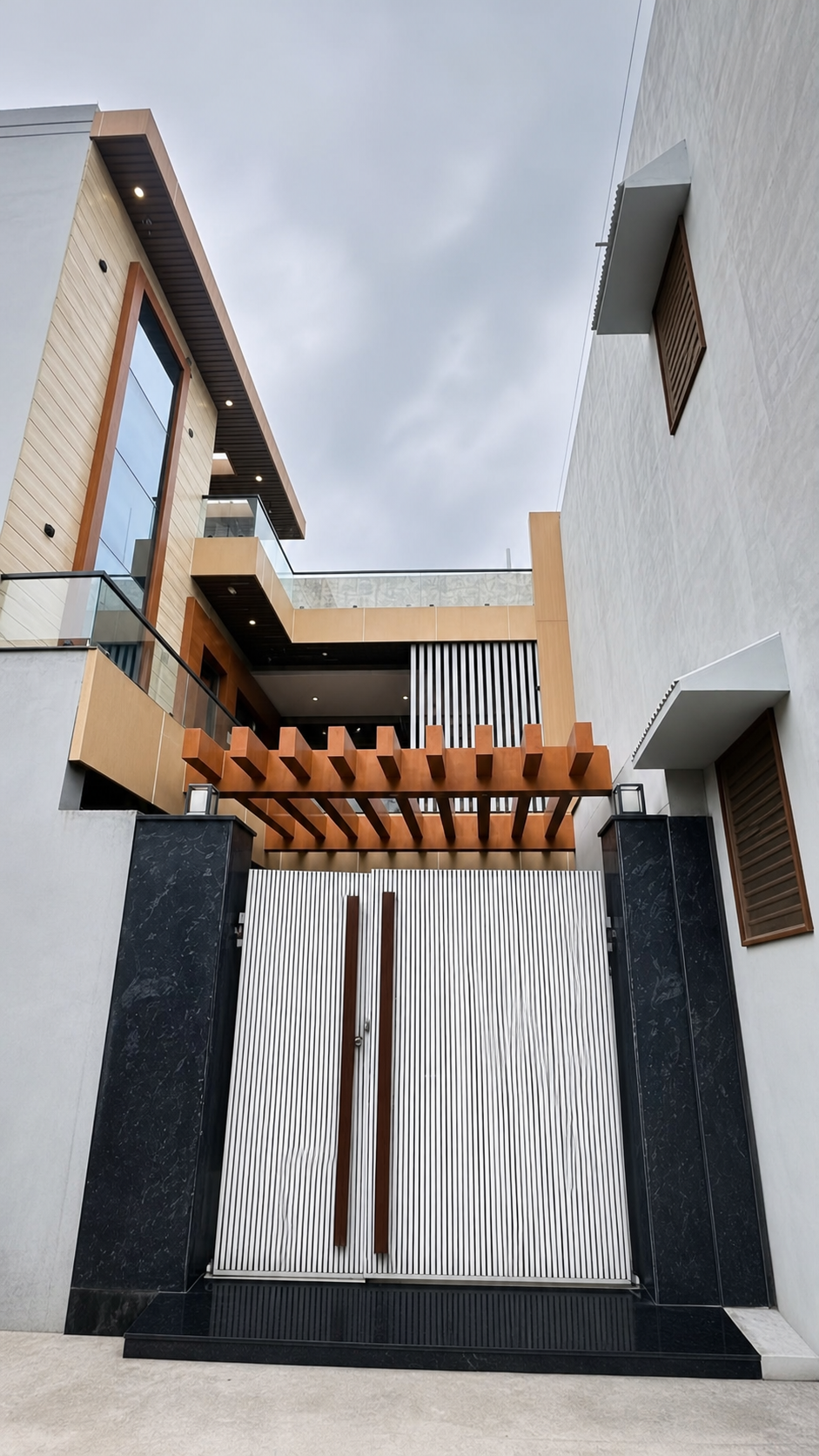 After renovation - modern home transformation in Dehradun by Global Architects